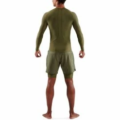 Skins Series-5 LS Top Men khaki 13 Skins Series-5 LS Top Men khaki -Training Shirts Shop skins series 5 ls top men khaki 6