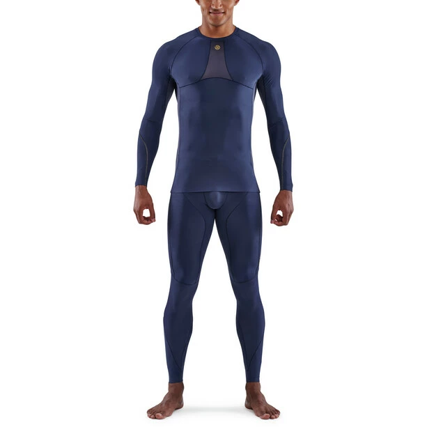 Skins Series-5 LS Top Men navy blue 4 Skins Series-5 LS Top Men navy blue - Image 2