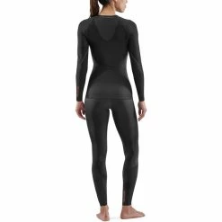 Skins Series-5 LS Top Women black -Training Shirts Shop skins series 5 ls top women black 3