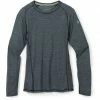 Smartwool Merino Sport 120 LS Tee Men charcoal heather -Training Shirts Shop smartwool merino sport 120 ls tee men charcoal heather 1