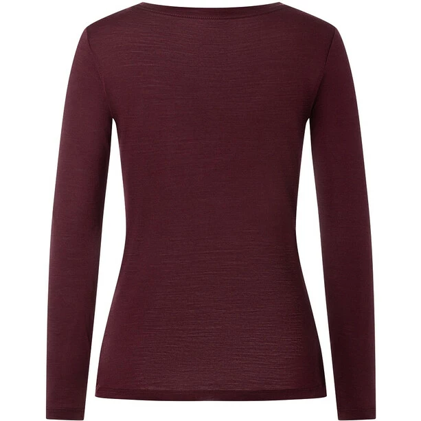 Super.natural Blossom Boots LS Shirt Women wine tasting/gold 4 Super.natural Blossom Boots LS Shirt Women wine tasting/gold - Image 2