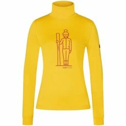 Super.natural Skieuese Turtle Neck Women illuminating/fuchsia