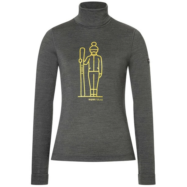 Super.natural Skieuese Turtle Neck Women pirate grey melange/gold 3 Super.natural Skieuese Turtle Neck Women pirate grey melange/gold