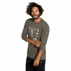 Super.natural Skiing Bear LS Shirt Men wren melange/seneca/lemon 7 Super.natural Skiing Bear LS Shirt Men wren melange/seneca/lemon -Training Shirts Shop supernatural skiing bear ls shirt men wren melange seneca lemon 3