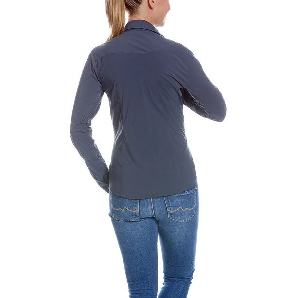 Tatonka Sejo LS Shirt Women deep blue 4 Tatonka Sejo LS Shirt Women deep blue - Image 2