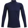 Under Armour CG Armour Fitted Mock Long Sleeve Shirt Men midnight navy -Training Shirts Shop under armour cg armour fitted mock long sleeve shirt men midnight navy 1