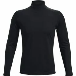 Under Armour ColdGear Rush Mock Long Sleeve Shirt Men black/black