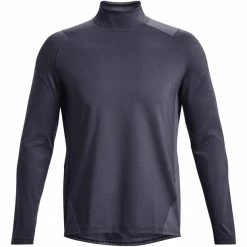 Under Armour ColdGear Rush Mock Long Sleeve Shirt Men tempered steel/black