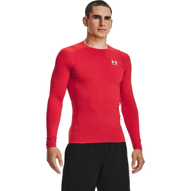 Under Armour HealGear Armour Comp Long Sleeve Shirt Men red 5 Under Armour HealGear Armour Comp Long Sleeve Shirt Men red - Image 3
