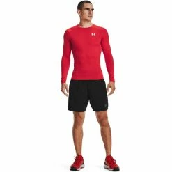 Under Armour HealGear Armour Comp Long Sleeve Shirt Men red 10 Under Armour HealGear Armour Comp Long Sleeve Shirt Men red -Training Shirts Shop under armour healgear armour comp long sleeve shirt men red 4