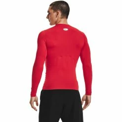Under Armour HealGear Armour Comp Long Sleeve Shirt Men red 11 Under Armour HealGear Armour Comp Long Sleeve Shirt Men red -Training Shirts Shop under armour healgear armour comp long sleeve shirt men red 5