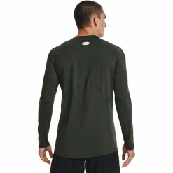 Under Armour HealGear Armour Fitted Long Sleeve Shirt Men baroque green/white -Training Shirts Shop under armour healgear armour fitted long sleeve shirt men baroque green white 5