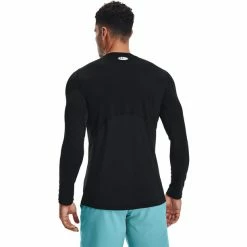 Under Armour HealGear Armour Fitted Long Sleeve Shirt Men black -Training Shirts Shop under armour healgear armour fitted long sleeve shirt men black 5