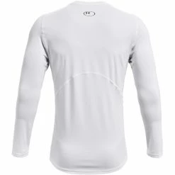 Under Armour HealGear Armour Fitted Long Sleeve Shirt Men white -Training Shirts Shop under armour healgear armour fitted long sleeve shirt men white 2