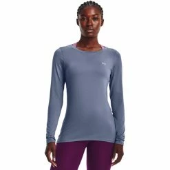 Under Armour HG Armour Long Sleeve Shirt Women aurora purple/metallic silver 10 Under Armour HG Armour Long Sleeve Shirt Women aurora purple/metallic silver -Training Shirts Shop under armour hg armour long sleeve shirt women aurora purple metallic silver 3