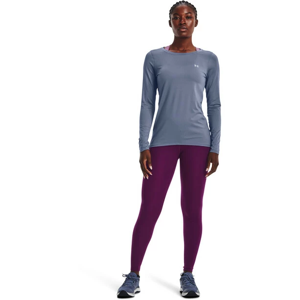 Under Armour HG Armour Long Sleeve Shirt Women aurora purple/metallic silver 6 Under Armour HG Armour Long Sleeve Shirt Women aurora purple/metallic silver - Image 4