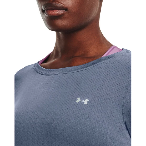 Under Armour HG Armour Long Sleeve Shirt Women aurora purple/metallic silver 8 Under Armour HG Armour Long Sleeve Shirt Women aurora purple/metallic silver - Image 6