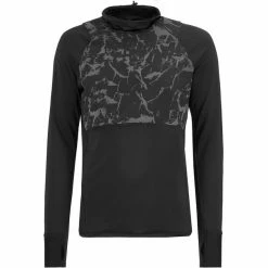 Under Armour OutRun the Cold Funnel Long Sleeve Shirt Men black/black
