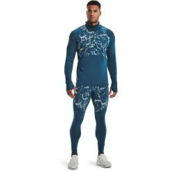 Under Armour OutRun the Cold Funnel Long Sleeve Shirt Men ptb/ref -Training Shirts Shop under armour outrun the cold funnel long sleeve shirt men ptb ref 3