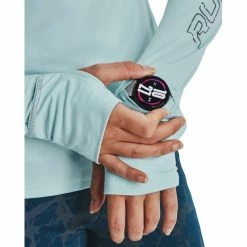 Under Armour OutRun the Cold Long Sleeve Shirt Women fuse teal/fuse teal -Training Shirts Shop under armour outrun the cold long sleeve shirt women fuse teal fuse teal 6