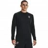 Under Armour Print Long Sleeve Shirt Men black/halo gray -Training Shirts Shop under armour print long sleeve shirt men black halo gray 1