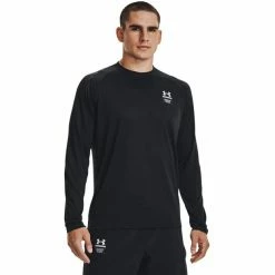 Under Armour Print Long Sleeve Shirt Men black/halo gray