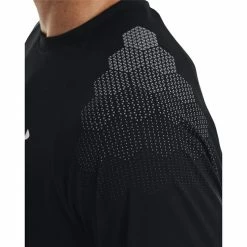 Under Armour Print Long Sleeve Shirt Men black/halo gray -Training Shirts Shop under armour print long sleeve shirt men black halo gray 4