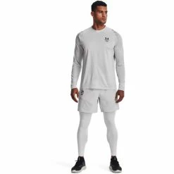 Under Armour Print Long Sleeve Shirt Men halo gray/black -Training Shirts Shop under armour print long sleeve shirt men halo gray black 4