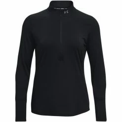 Under Armour Qualifier Run 2.0 1/2 Zip Long Sleeve Shirt Women black