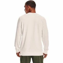 Under Armour Rival Terry Crew Long Sleeve Shirt Men onyx white -Training Shirts Shop under armour rival terry crew long sleeve shirt men onyx white 5