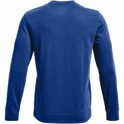Under Armour Rival Terry Crew Long Sleeve Shirt Men tech blue -Training Shirts Shop under armour rival terry crew long sleeve shirt men tech blue 2