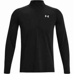 Under Armour Streaker HZ Long Sleeve Shirt Men black