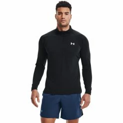 Under Armour Streaker HZ Long Sleeve Shirt Men black 9 Under Armour Streaker HZ Long Sleeve Shirt Men black -Training Shirts Shop under armour streaker hz long sleeve shirt men black 3