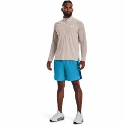 Under Armour Streaker HZ Long Sleeve Shirt Men ghost gray/ghost gray/reflective -Training Shirts Shop under armour streaker hz long sleeve shirt men ghost gray ghost gray reflective 4