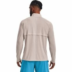 Under Armour Streaker HZ Long Sleeve Shirt Men ghost gray/ghost gray/reflective -Training Shirts Shop under armour streaker hz long sleeve shirt men ghost gray ghost gray reflective 5