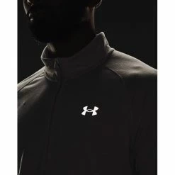 Under Armour Streaker HZ Long Sleeve Shirt Men ghost gray/ghost gray/reflective -Training Shirts Shop under armour streaker hz long sleeve shirt men ghost gray ghost gray reflective 6
