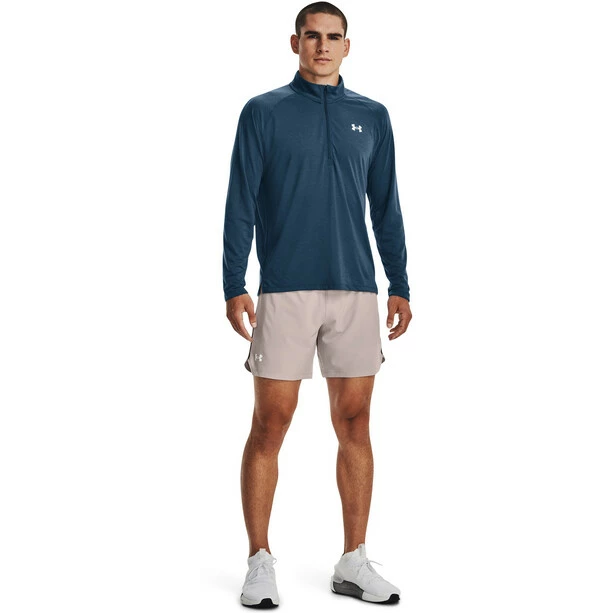 Under Armour Streaker HZ Long Sleeve Shirt Men petrol blue/petrol blue/reflective 6 Under Armour Streaker HZ Long Sleeve Shirt Men petrol blue/petrol blue/reflective - Image 4