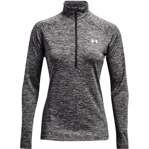 Under Armour Tech Twist 1/2 Zip Long Sleeve Shirt Women jet gray/gray wolf/metallic silver 3 Under Armour Tech Twist 1/2 Zip Long Sleeve Shirt Women jet gray/gray wolf/metallic silver