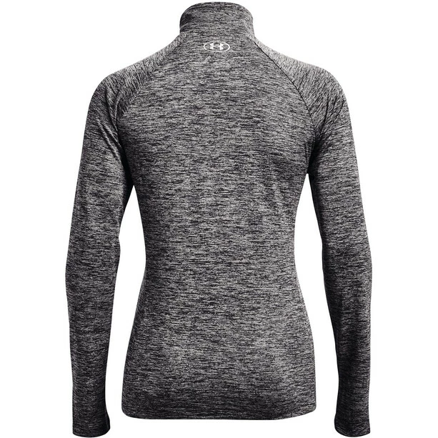 Under Armour Tech Twist 1/2 Zip Long Sleeve Shirt Women jet gray/gray wolf/metallic silver 4 Under Armour Tech Twist 1/2 Zip Long Sleeve Shirt Women jet gray/gray wolf/metallic silver - Image 2