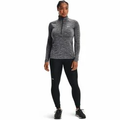 Under Armour Tech Twist 1/2 Zip Long Sleeve Shirt Women jet gray/gray wolf/metallic silver 11 Under Armour Tech Twist 1/2 Zip Long Sleeve Shirt Women jet gray/gray wolf/metallic silver -Training Shirts Shop under armour tech twist 1 2 zip long sleeve shirt women jet gray gray wolf metallic silver 4