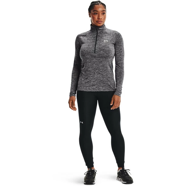 Under Armour Tech Twist 1/2 Zip Long Sleeve Shirt Women jet gray/gray wolf/metallic silver 6 Under Armour Tech Twist 1/2 Zip Long Sleeve Shirt Women jet gray/gray wolf/metallic silver - Image 4