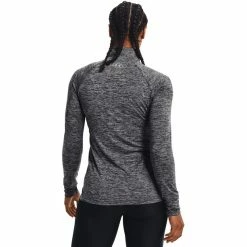 Under Armour Tech Twist 1/2 Zip Long Sleeve Shirt Women jet gray/gray wolf/metallic silver 12 Under Armour Tech Twist 1/2 Zip Long Sleeve Shirt Women jet gray/gray wolf/metallic silver -Training Shirts Shop under armour tech twist 1 2 zip long sleeve shirt women jet gray gray wolf metallic silver 5