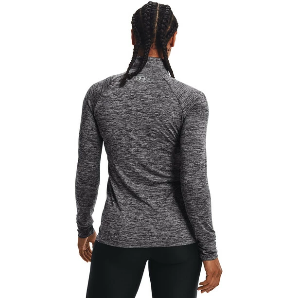 Under Armour Tech Twist 1/2 Zip Long Sleeve Shirt Women jet gray/gray wolf/metallic silver 7 Under Armour Tech Twist 1/2 Zip Long Sleeve Shirt Women jet gray/gray wolf/metallic silver - Image 5