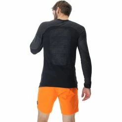 UYN Crossover Long Sleeve Shirt Men black/black -Training Shirts Shop uyn crossover long sleeve shirt men black black 3