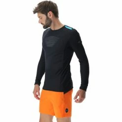 UYN Crossover Long Sleeve Shirt Men black/black -Training Shirts Shop uyn crossover long sleeve shirt men black black 4