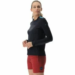 UYN Crossover Long Sleeve Shirt Women black/black 10 UYN Crossover Long Sleeve Shirt Women black/black -Training Shirts Shop uyn crossover long sleeve shirt women black black 3