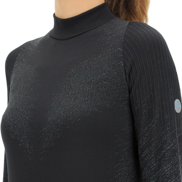 UYN Exceleration LS Turtle Neck Shirt Women black/cloud 5 UYN Exceleration LS Turtle Neck Shirt Women black/cloud - Image 3