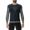 UYN PB42 OW LS Shirt Men black beauty/iron gate -Training Shirts Shop uyn pb42 ow ls shirt men black beauty iron gate 1