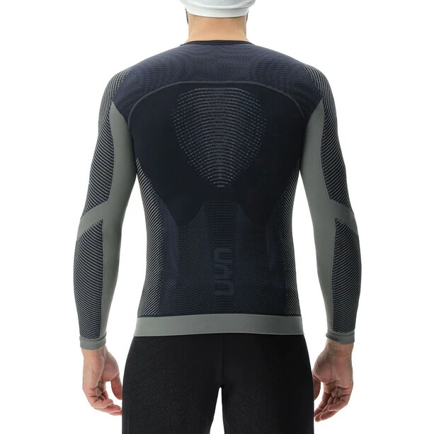 UYN PB42 OW LS Shirt Men black beauty/iron gate 4 UYN PB42 OW LS Shirt Men black beauty/iron gate - Image 2