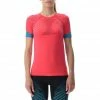 UYN Ultra1 OW LS Shirt Women rose red/lillac/peacock